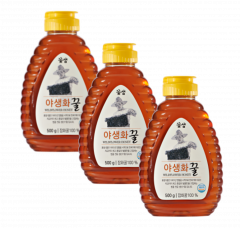 꽃샘 야생화꿀 500g x 3