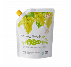 꽃샘 별난알맹이 청포도 500g